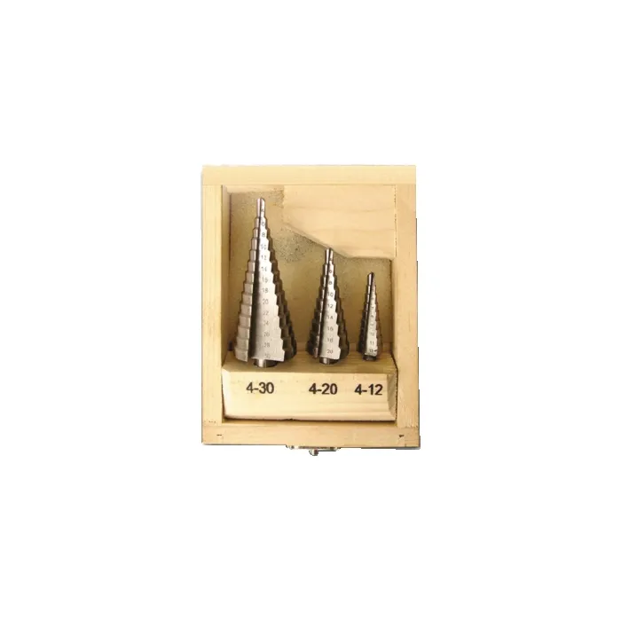 3 PIECE STAGGERED DRILL BIT KIT