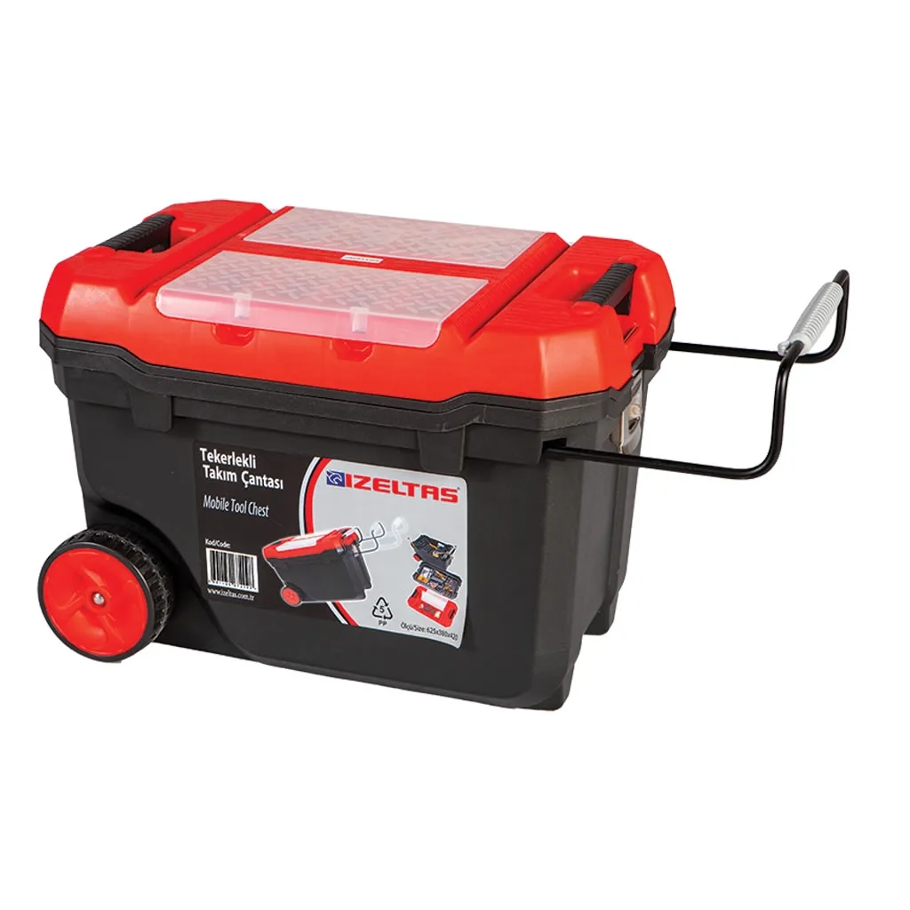 Rolling Plastic Toolbox