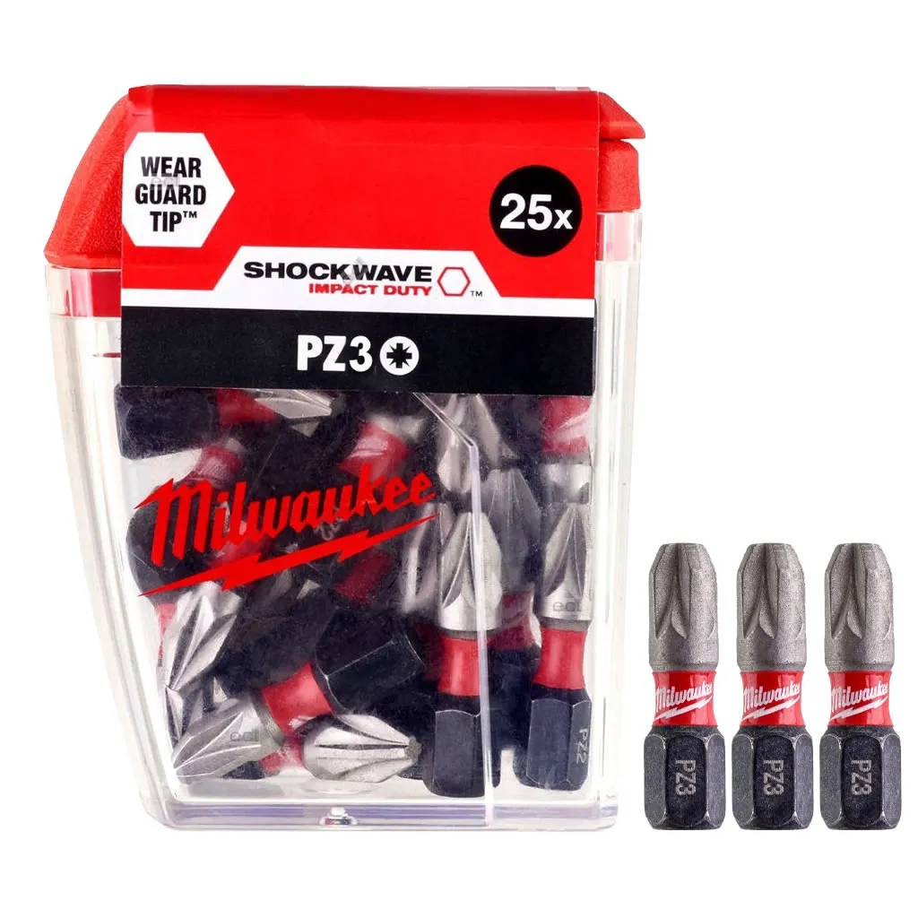 Milwaukee Shockwave Impact Duty™ Vidalama Bits Uçları