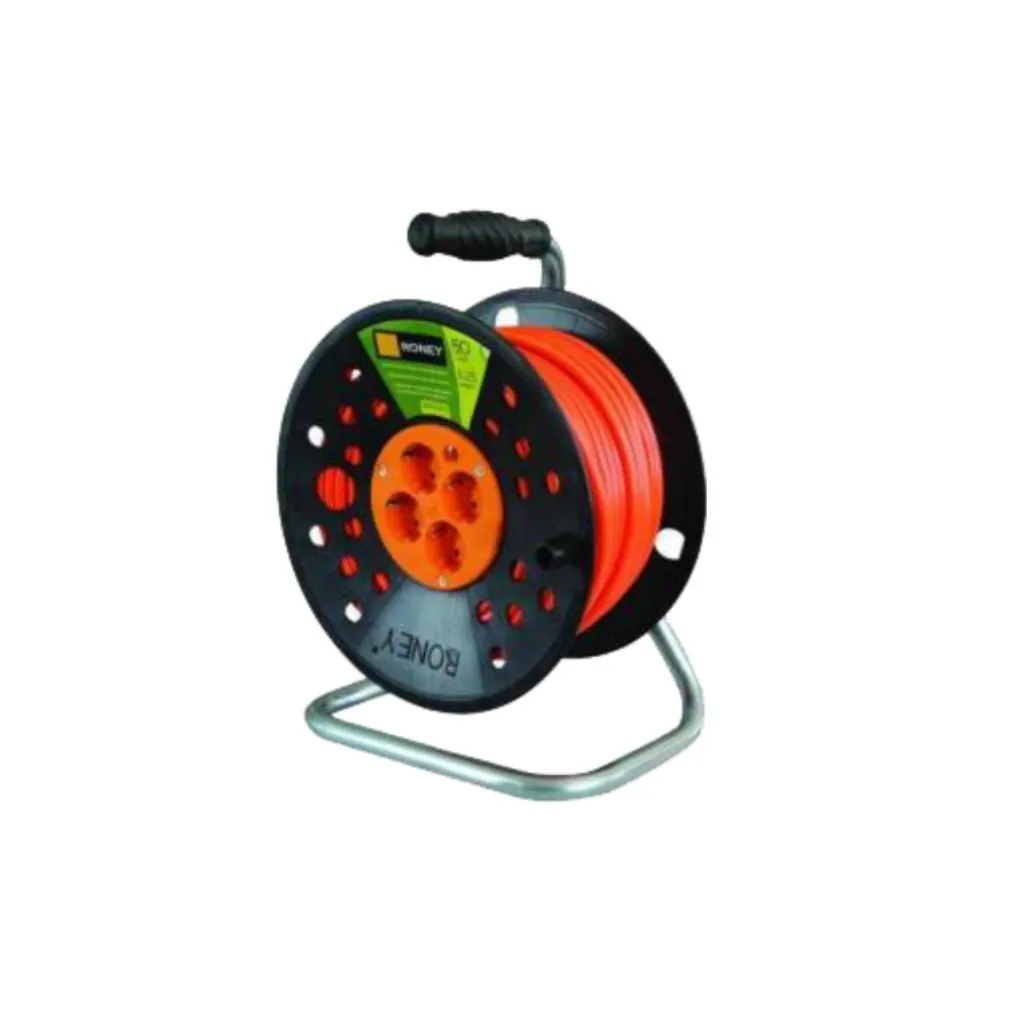 Cable Reel with 4 Plug 