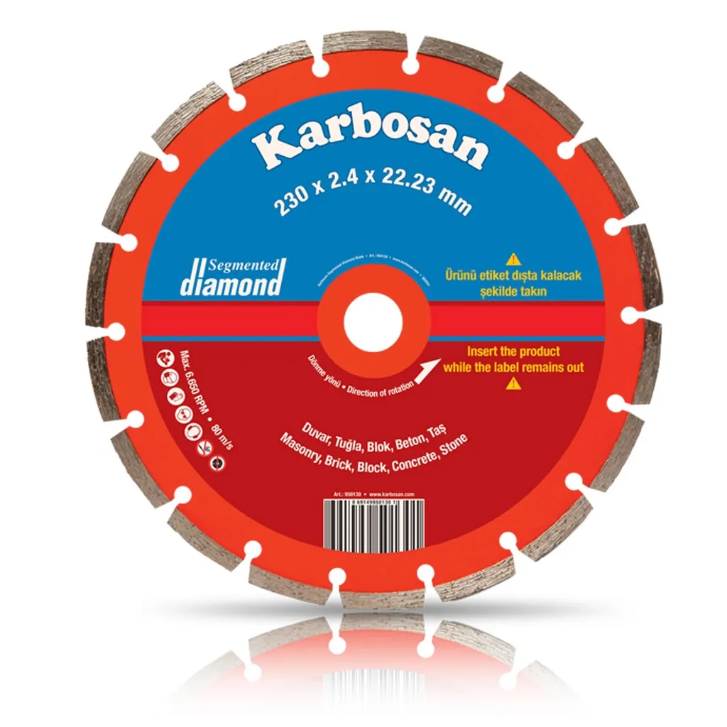 Segmented Diamond Cutting Discs 