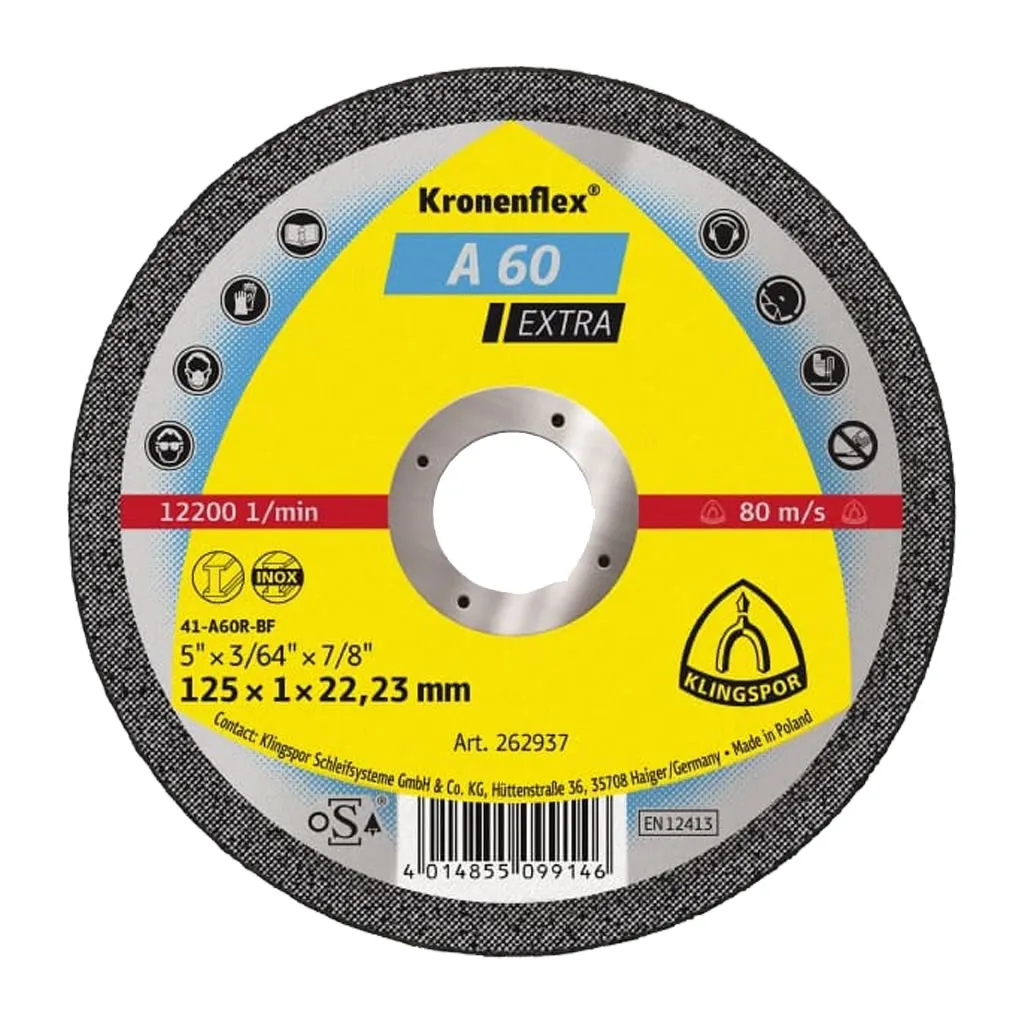 Kronenflex ® A60 Extra Cutting Stones for Stainless Steel 