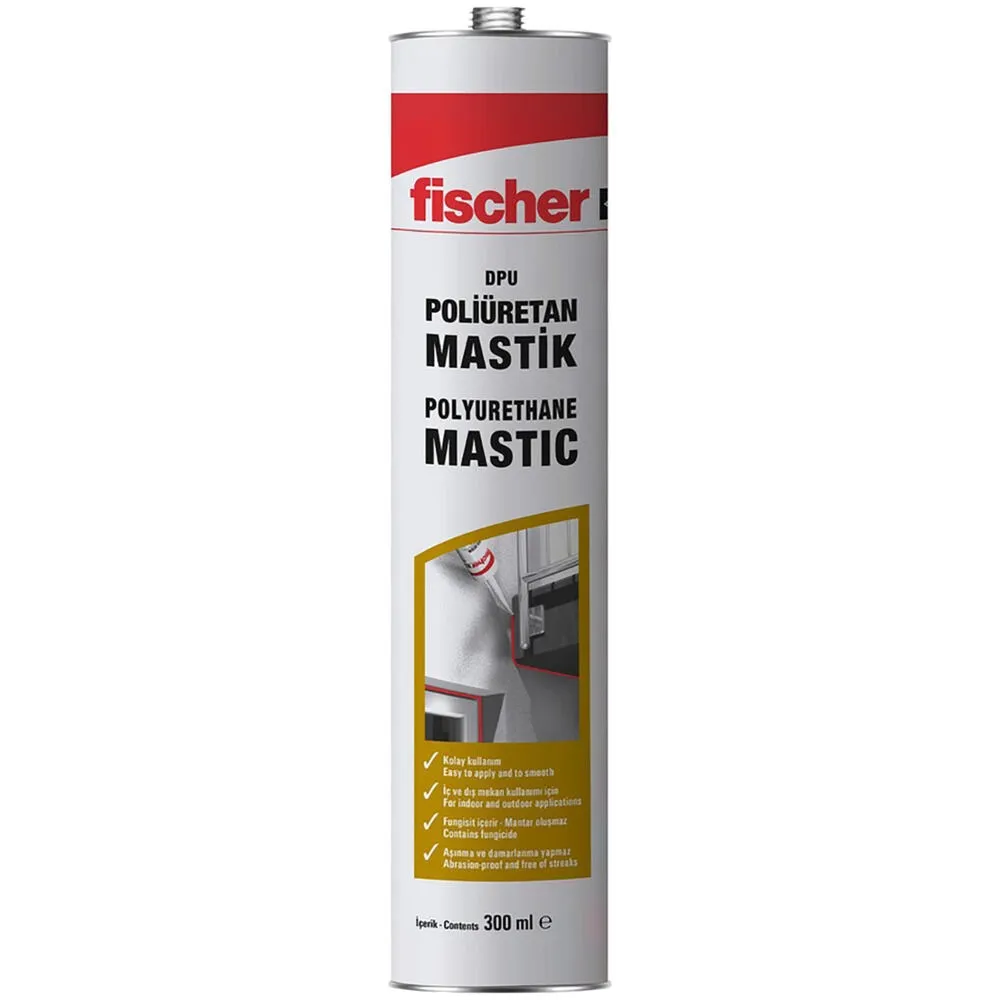 Fischer Poliüretan Mastik DPU GR 300ml