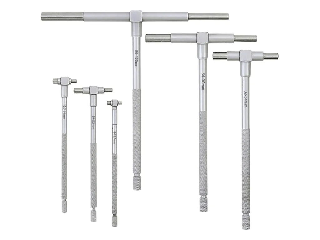 6 PRC. TELESCOPIC GAUGE SET 8-150MM